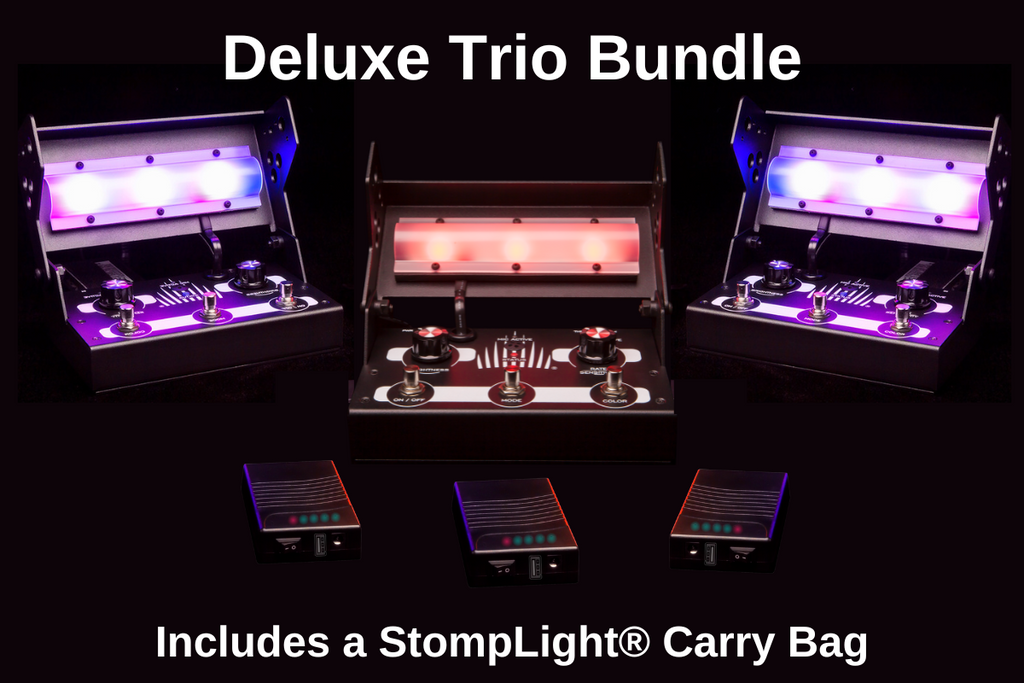 Deluxe Trio Stage Lighting Bundle - StompLight® 