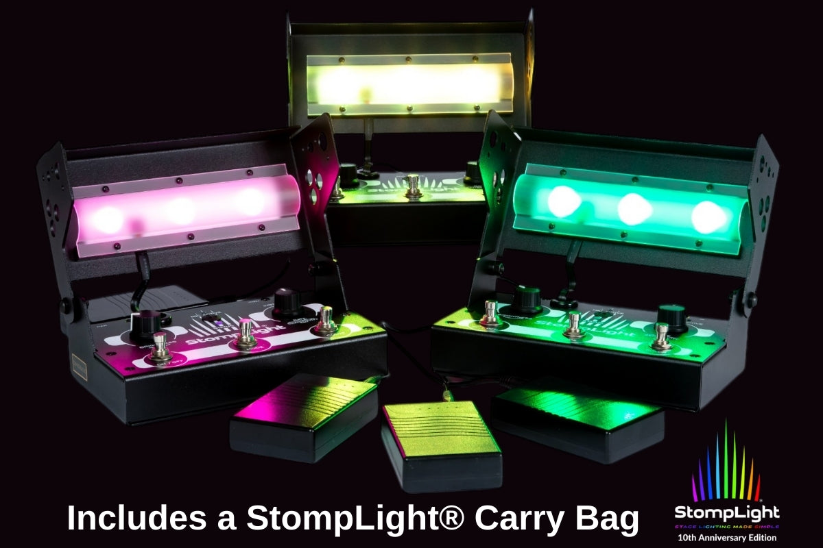 Portable Stage Lighting for Duos & Trios | StompLight – StompLight®