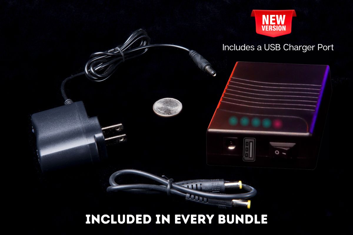 Portable Power Bank for Stage Lights | StompLight Li-ion Battery Bank ...